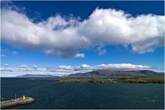 Hafen Reykjavik ... wir haben losgemacht