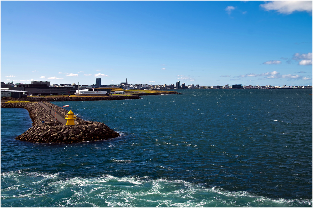 Hafen Reykjavik ... wir laufen aus