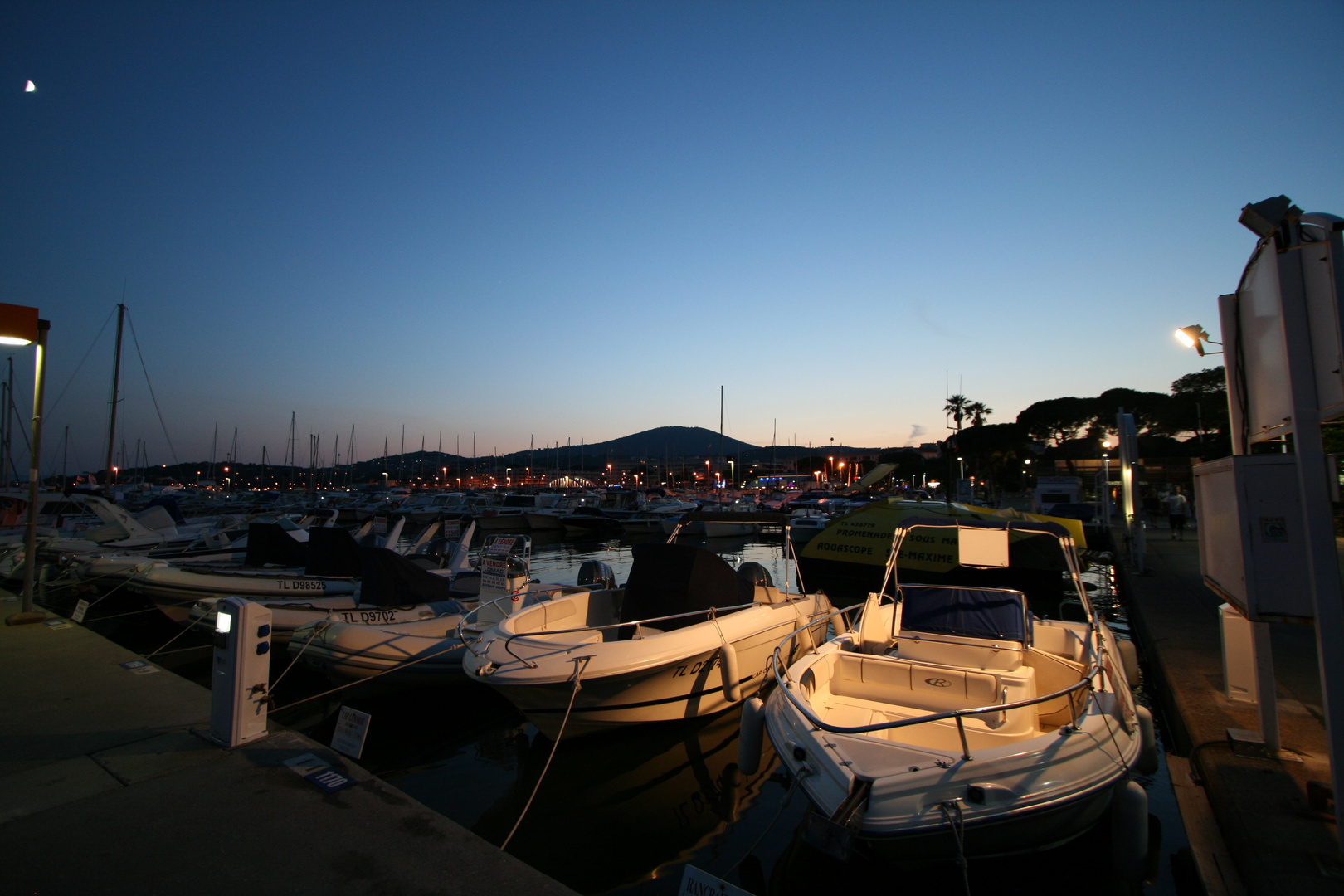Hafen Sainte Maxime am Abend #2