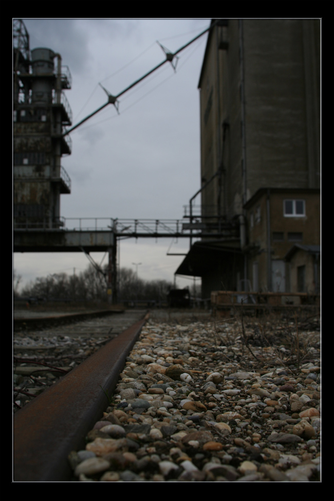 Hafen Schienen