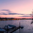 Hafen Schierstein im Morgengrauen 