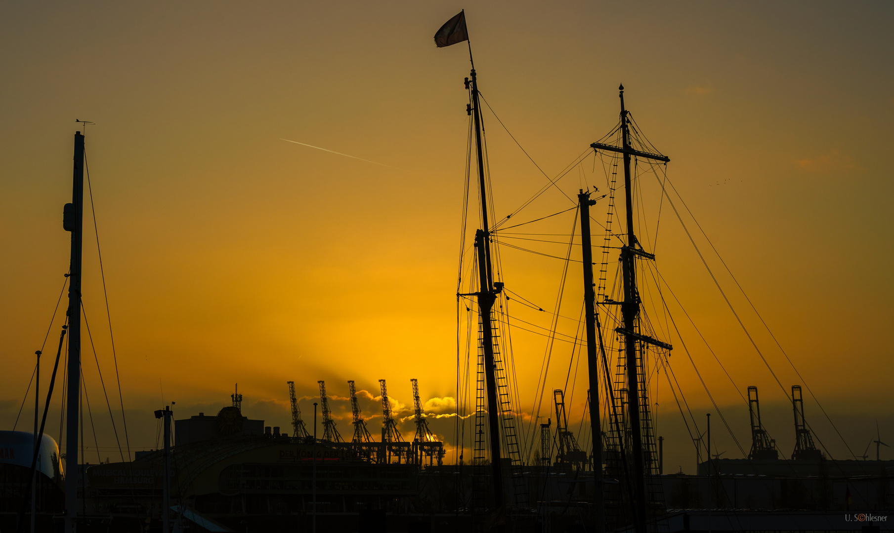 Hafen Silhouette II