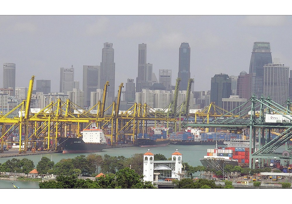 Hafen Singapur