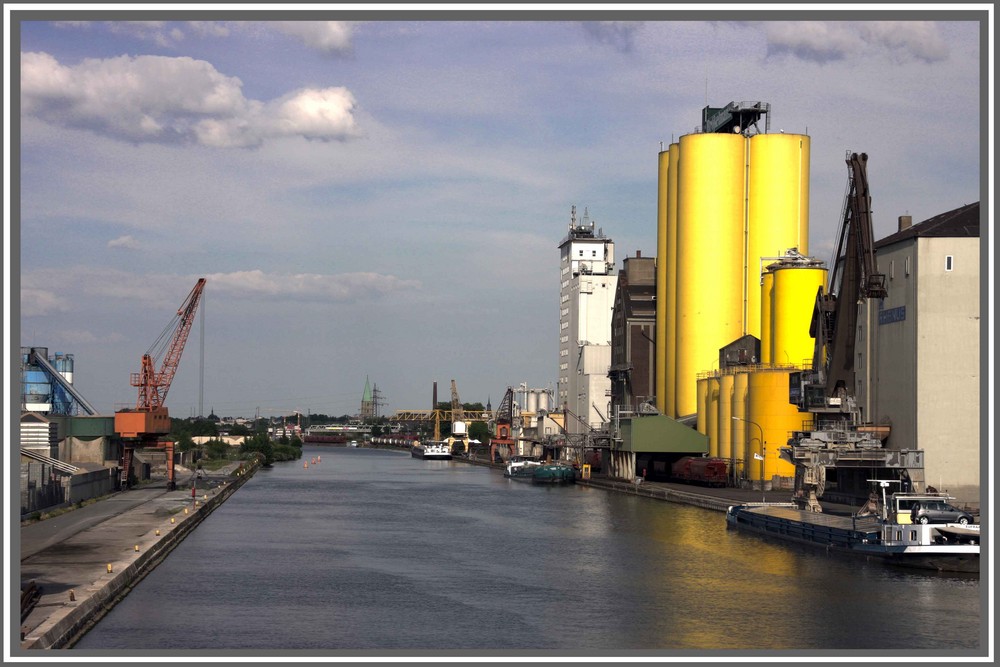 Hafen-skyline Hamm (NRW)