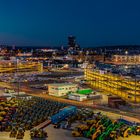 Hafen Southampton zur Blauen Stunde 