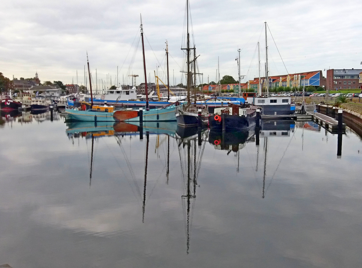 Hafen Spiegelung