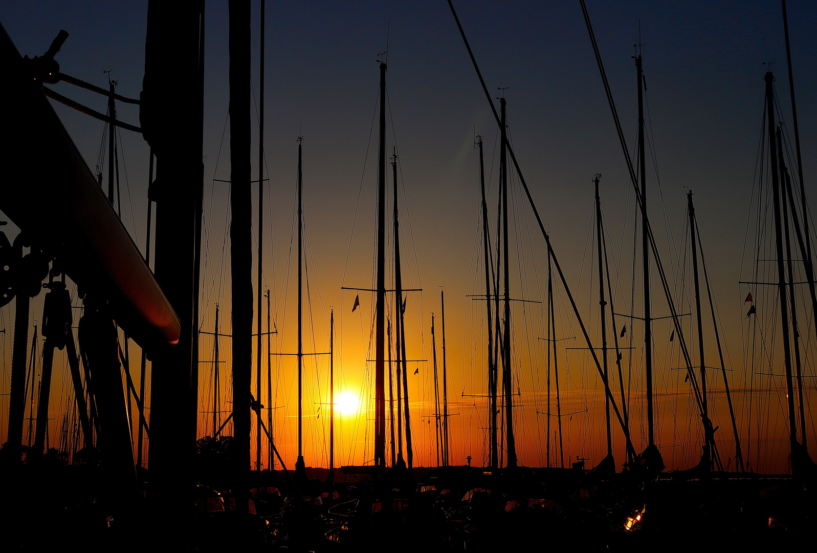 Hafen Sunset