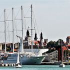 Hafen und Altstadt von Vispy