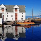 Hafen und Kontorhaus in Alesund