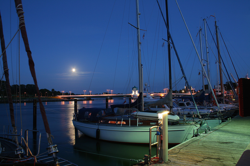 Hafen und Schleibrücke - Kappeln