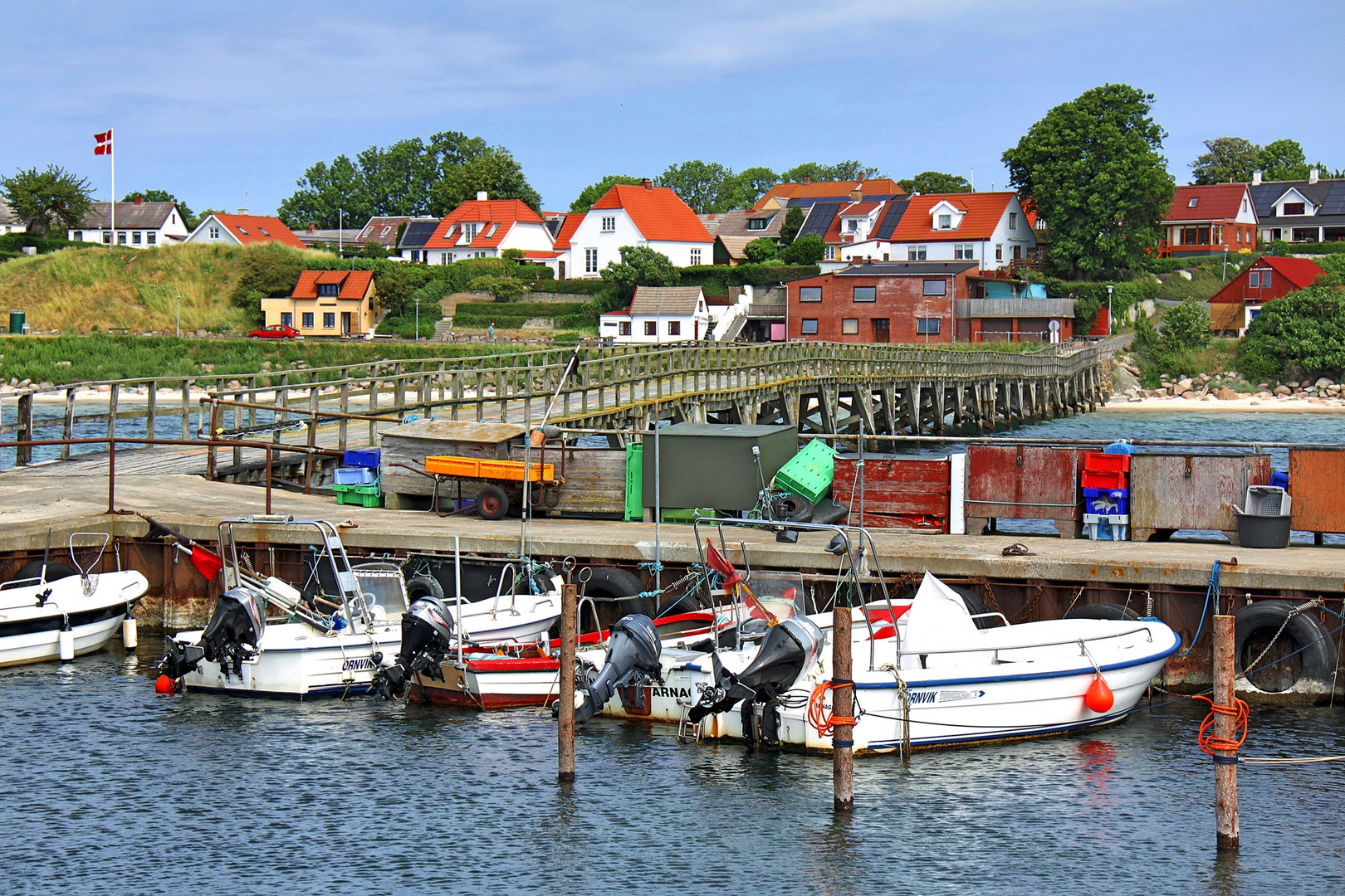 Hafen von Arnager