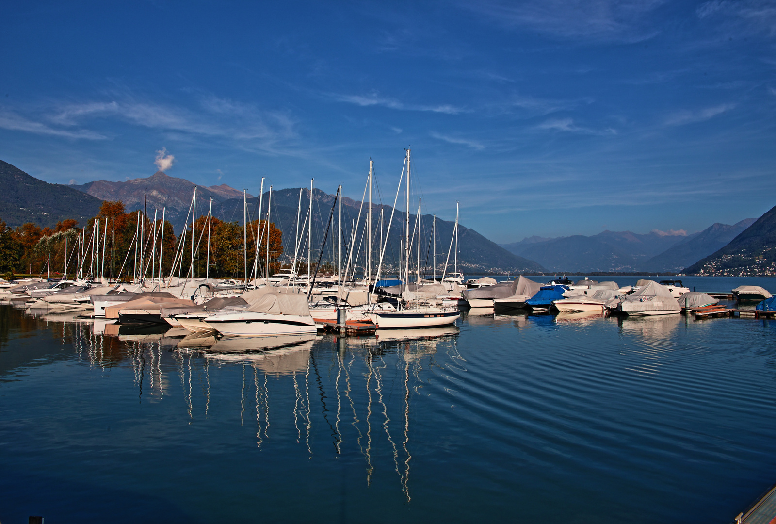 Hafen von Ascona