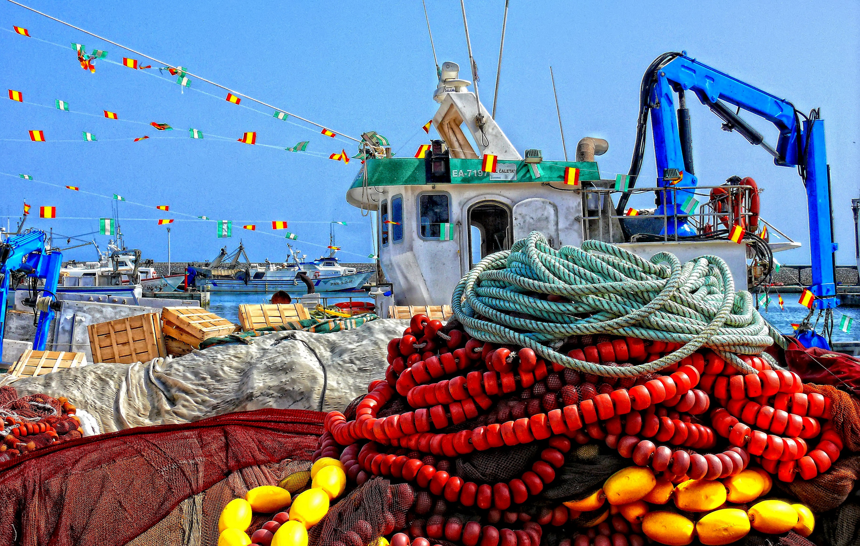 Hafen von Benalmadena, Andalusien