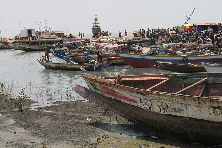 Hafen von Bissau (Guinea-Bissau)