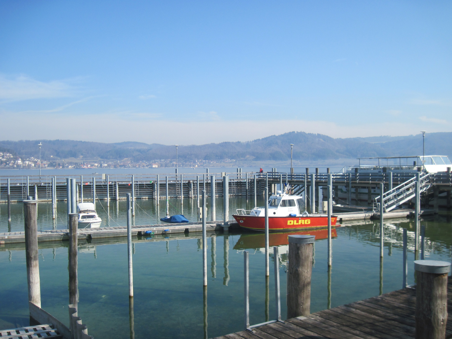 Hafen von Bodman am Bodensee