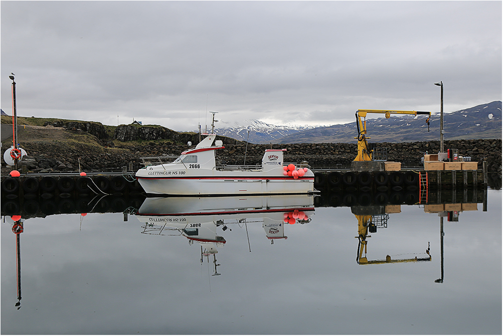 Hafen von Borgarfjördur