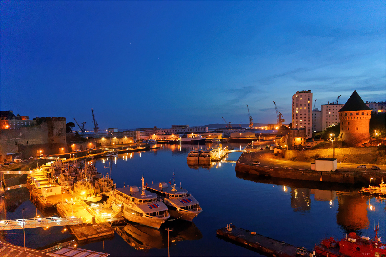 Hafen von Brest