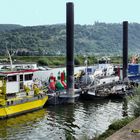 Hafen von Brohl am Rhein.