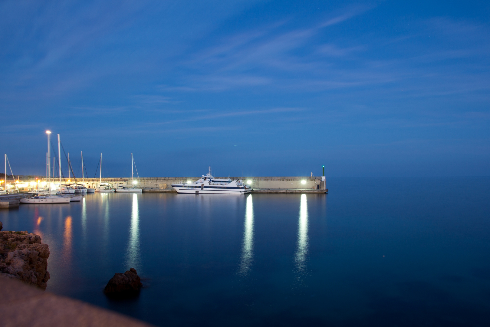 Hafen von Cala Rajada