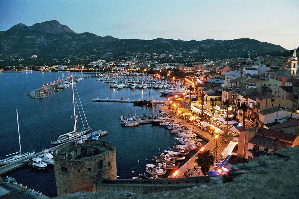 Hafen von Calvi, Korsika 2007