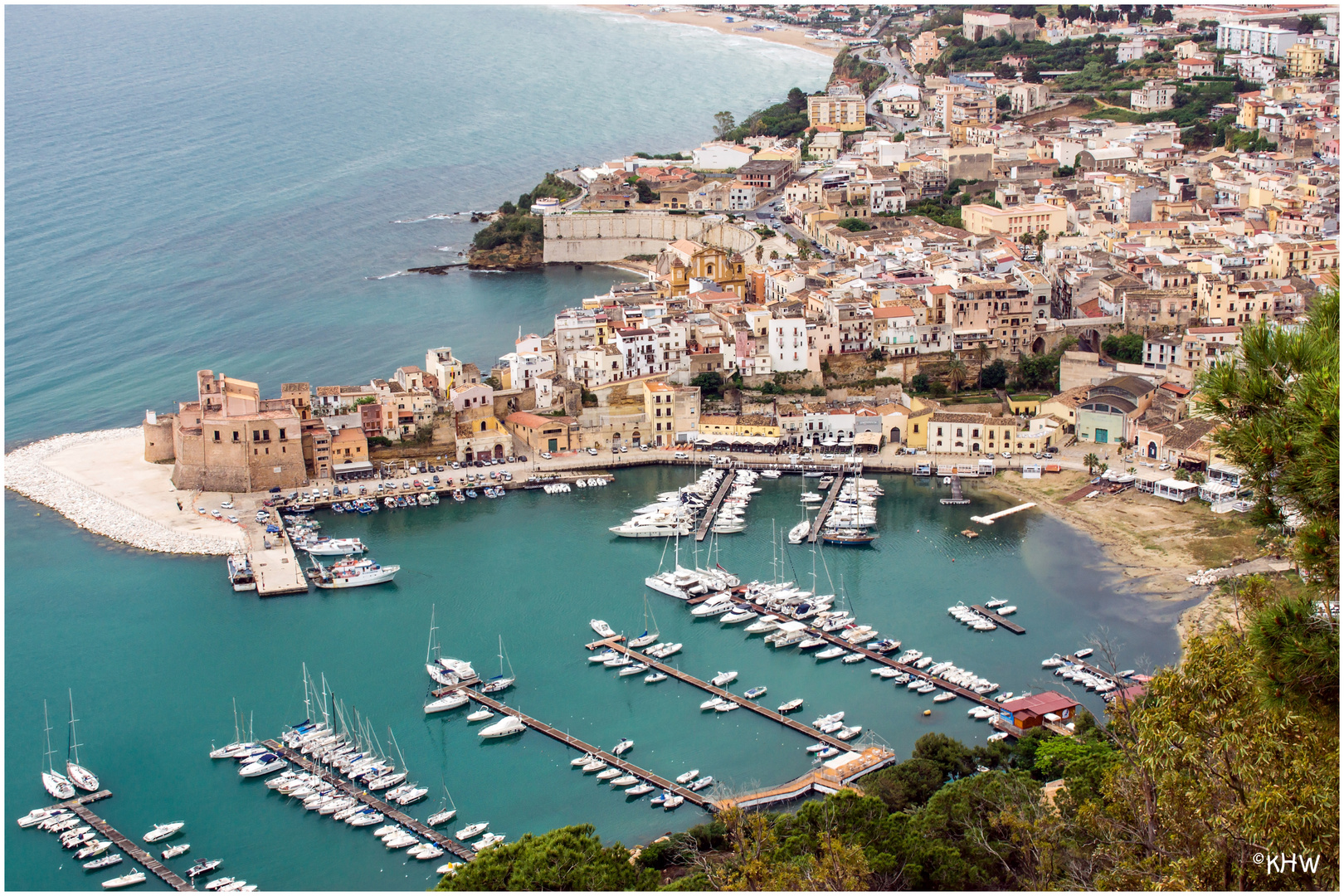 Hafen von Castellammare del Golfo (Sizilien)