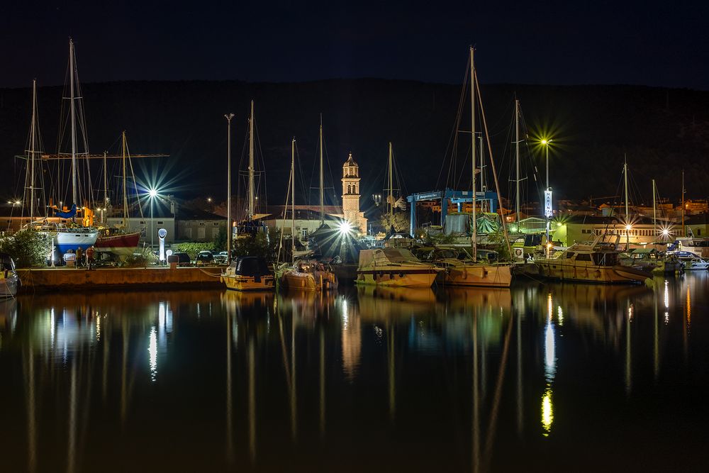 Hafen von Cres (Kroatien)