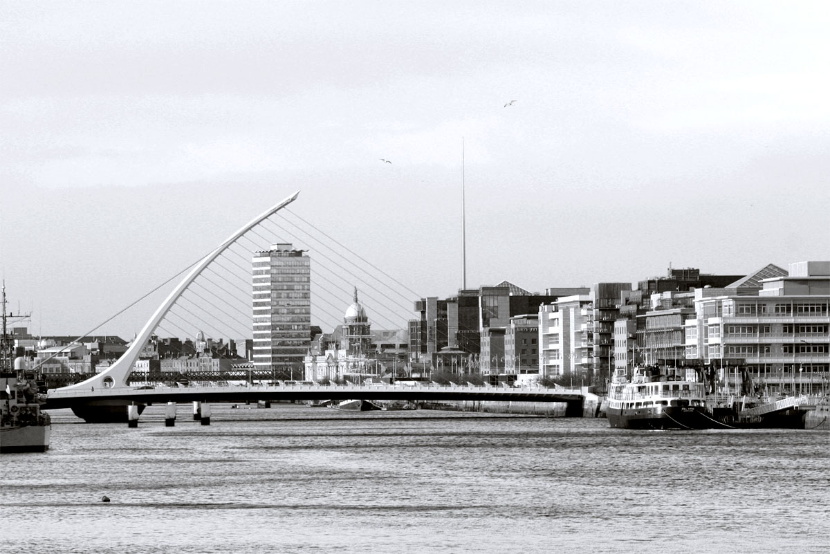 Hafen von Dublin