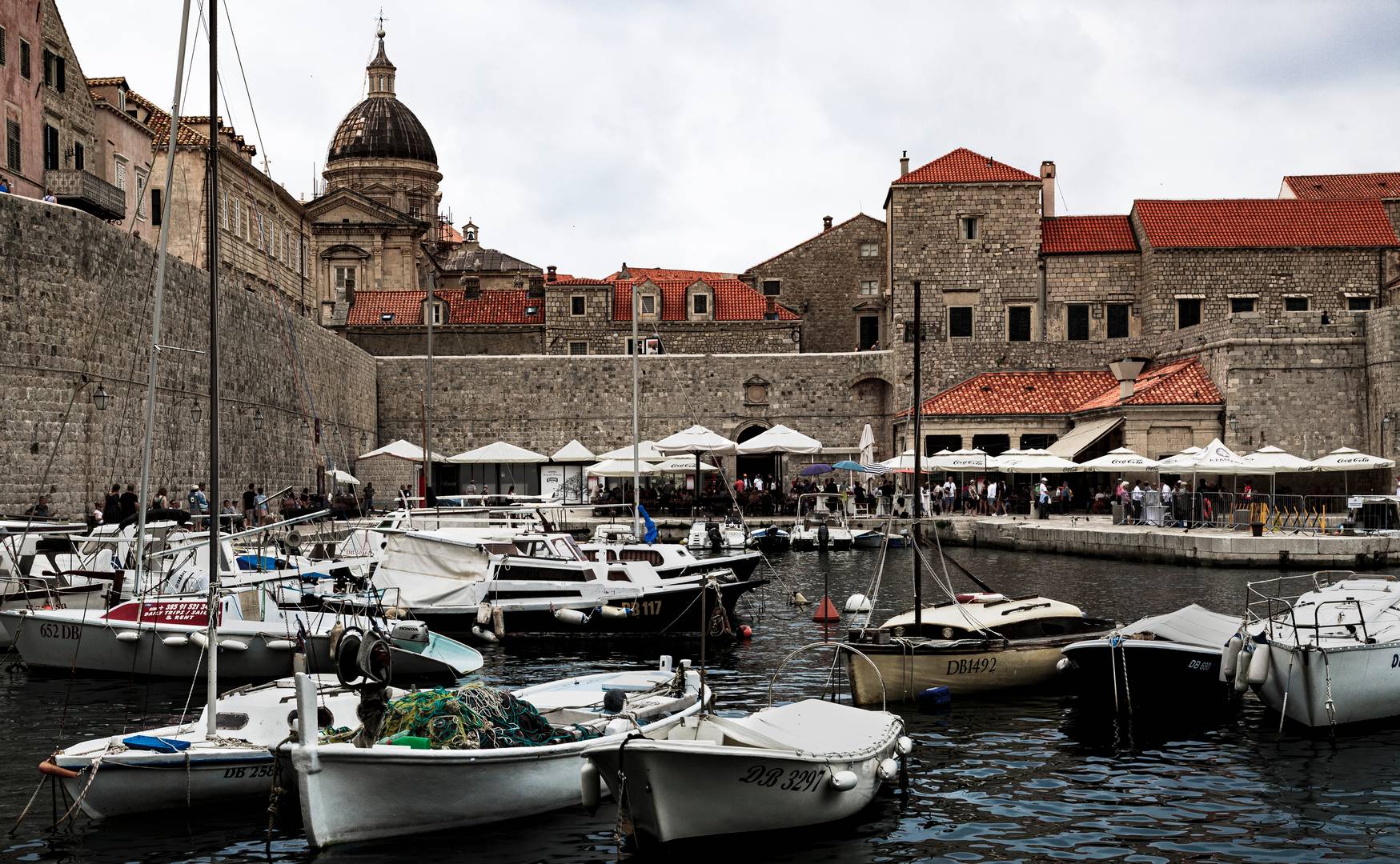 Hafen von Dubrovnik Altstadt