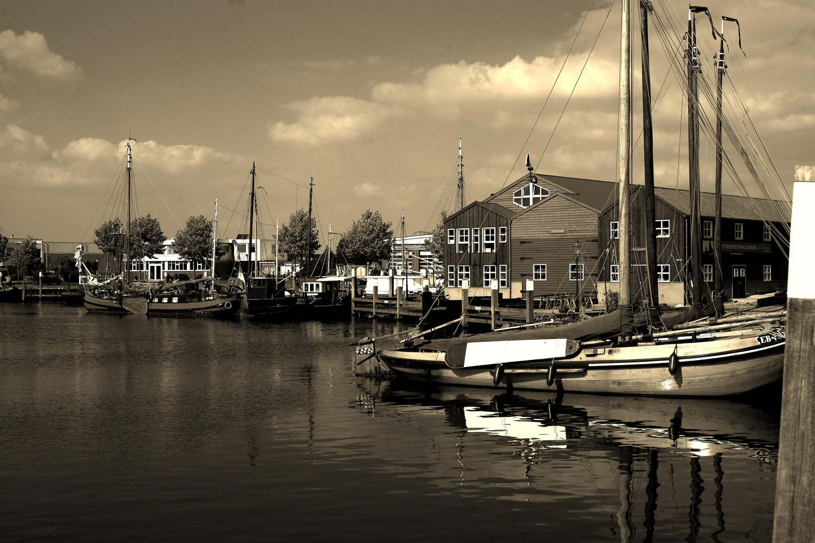 Hafen von Elburg NL