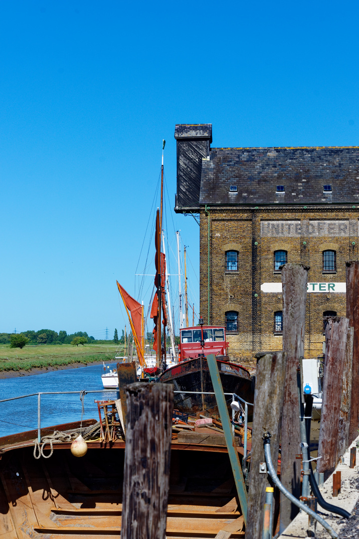 Hafen von Faversham