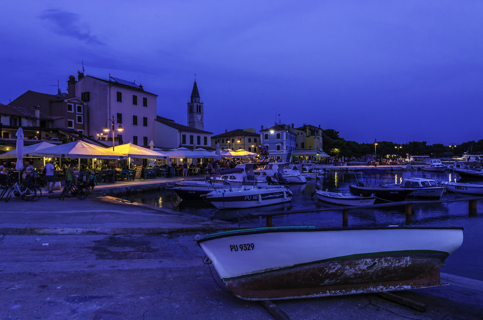 Hafen von Fazana