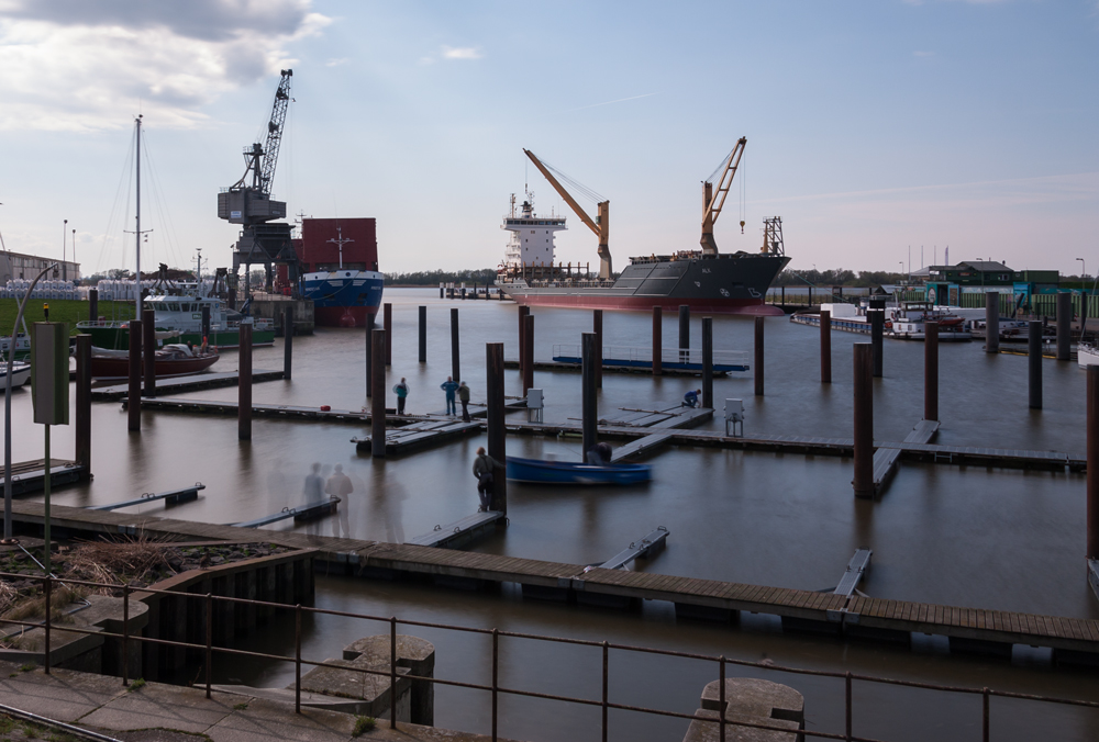 Hafen von Glückstadt