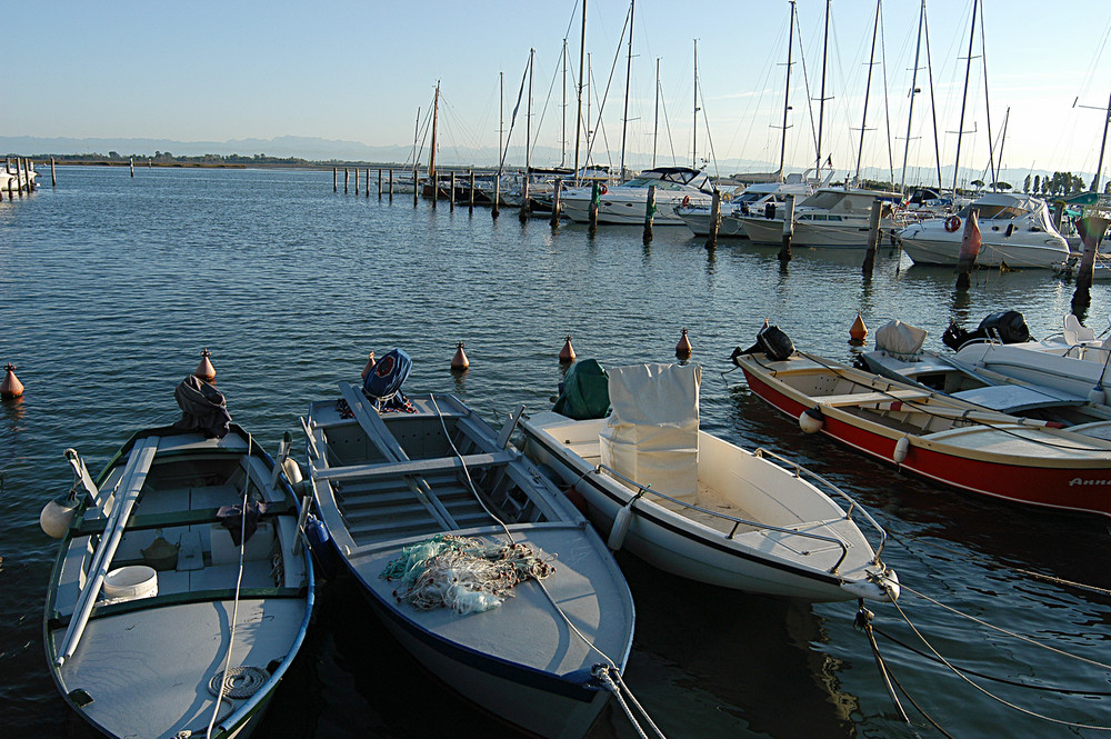 Hafen von Grado