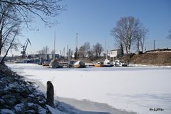 Hafen von Gustavsburg