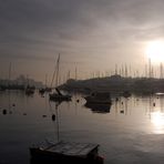 Hafen von Gzira/Sliema im Sonnenaufgang II