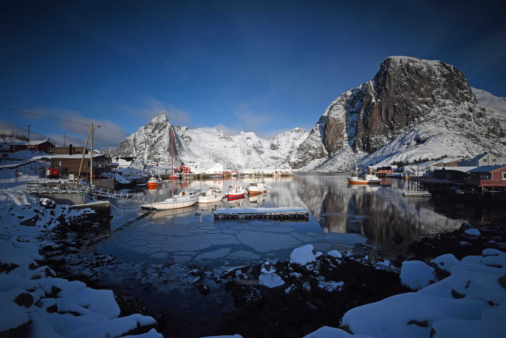 Hafen von Hamnoy