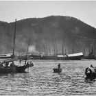 Hafen von Hongkong um 1900