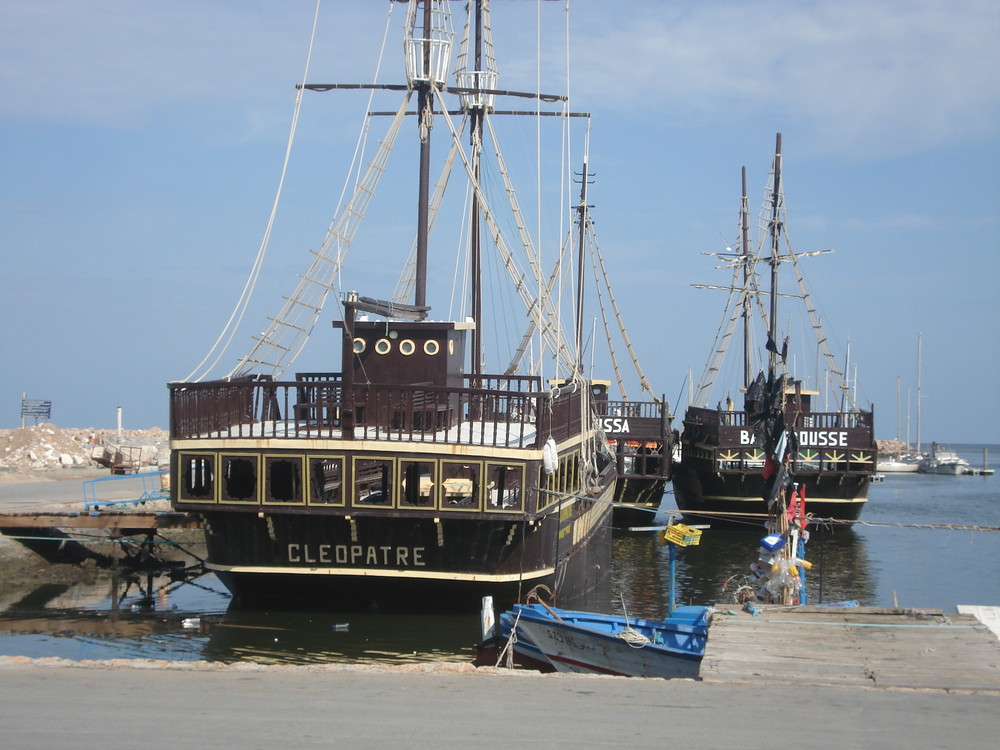 Hafen von Houmt Souk auf Djerba