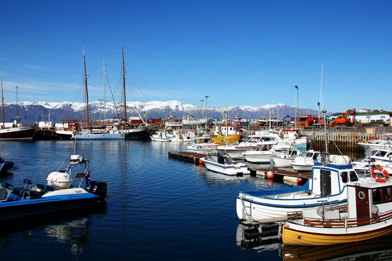 Hafen von Húsavík