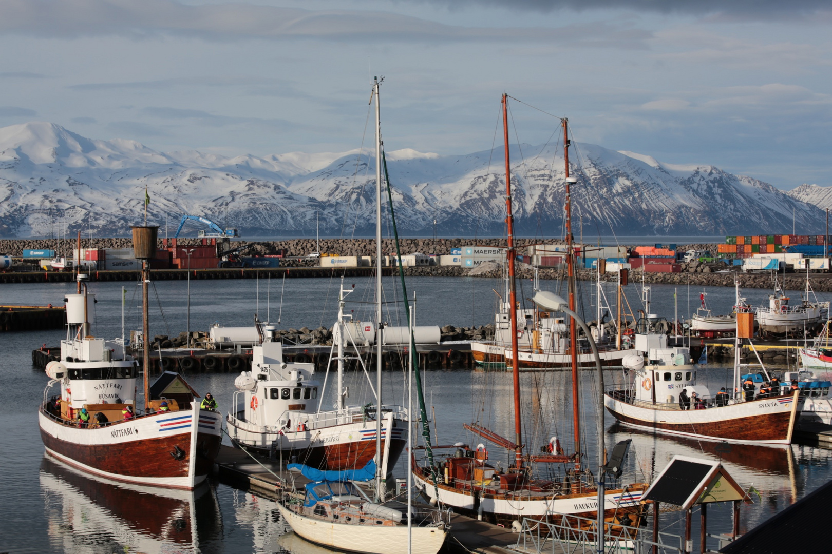 Hafen von Husavik 