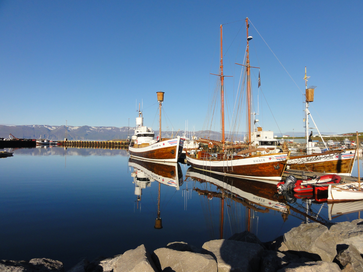Hafen von Húsavík