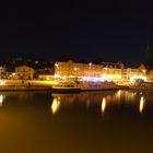 Hafen von Kappeln bei nacht