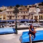 Hafen von Kastron Insel Symi