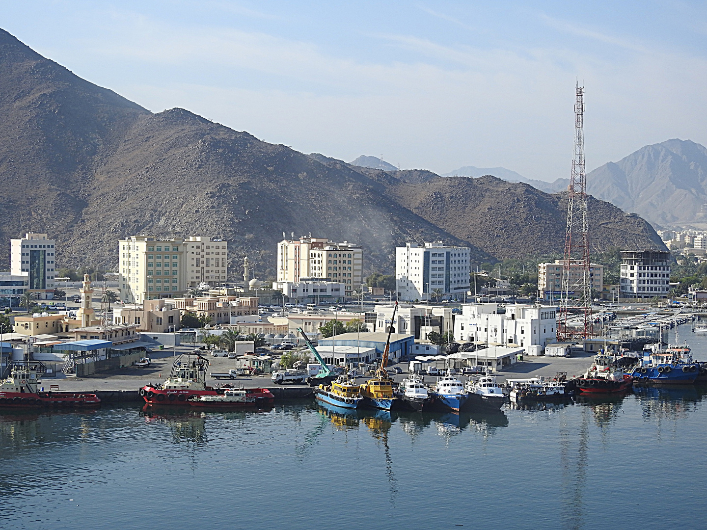 Hafen von Khor Fakkan