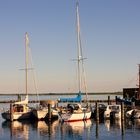 Hafen von Kloster auf Hiddensee