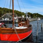 Hafen von Kloster auf Hiddensee Insel