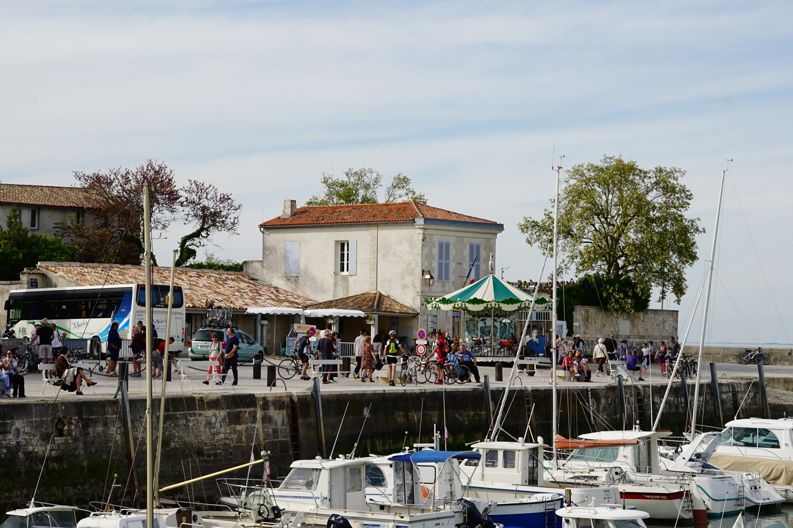 Hafen Von La Flotte Foto Bild Europe France Poitou Charentes Bilder Auf Fotocommunity