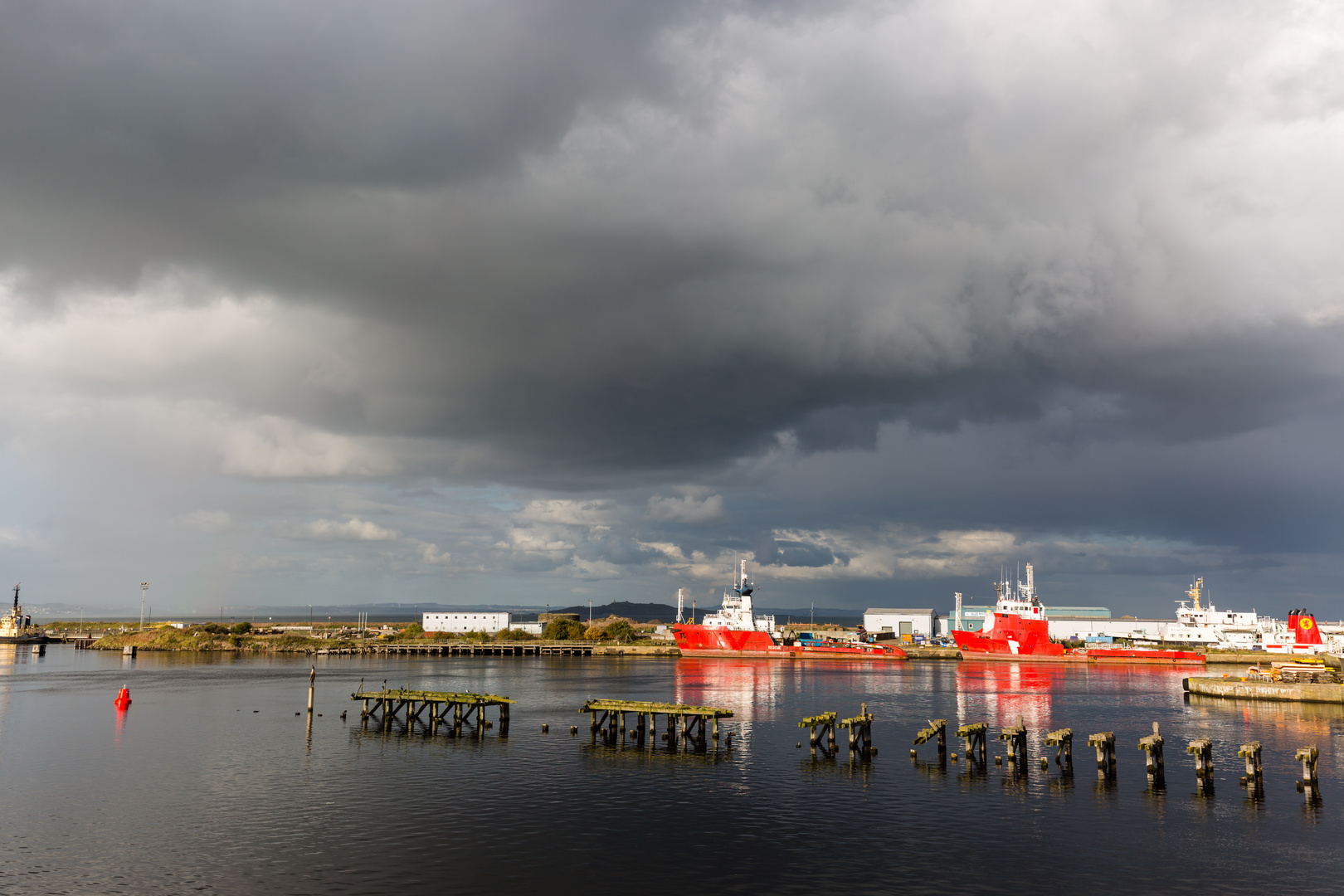 Hafen von Leith, Schottland