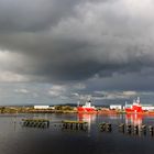 Hafen von Leith, Schottland