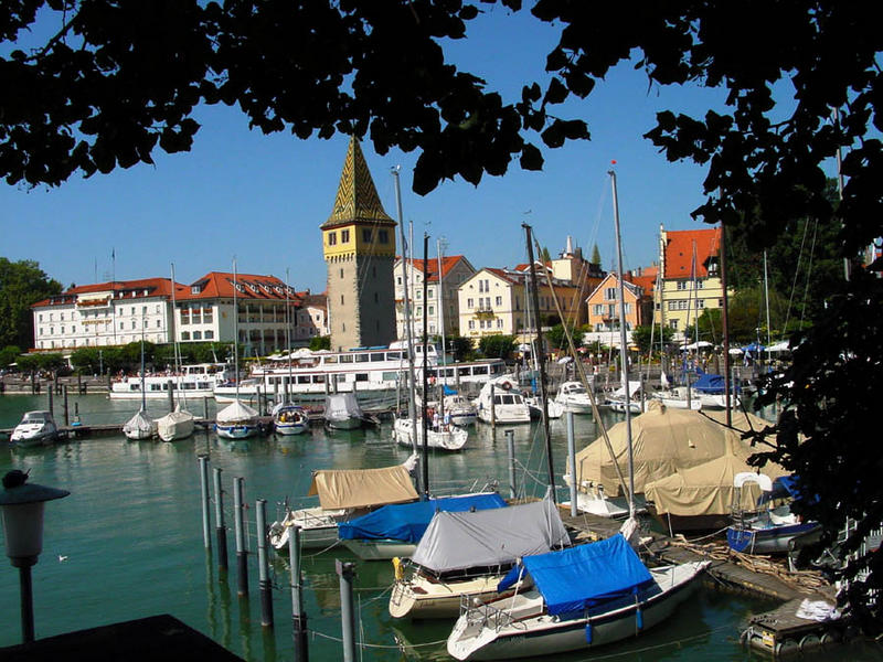 Hafen von Lindau/Bodensee